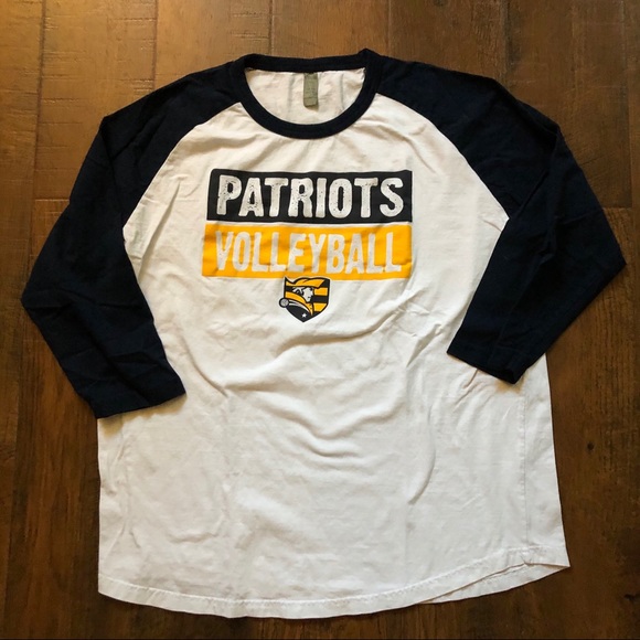 NORTH & ACRUX Patriots Volleyball tee shirt, size Large - Picture 1 of 4